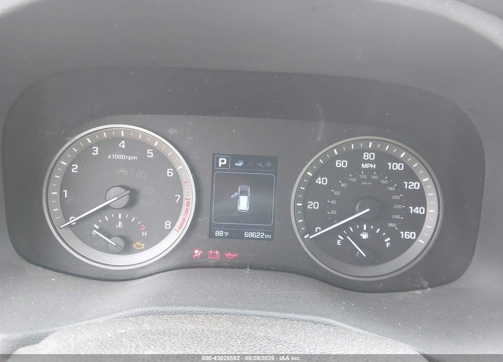 2017 HYUNDAI TUCSON VIN: KM8J23A47HU355720