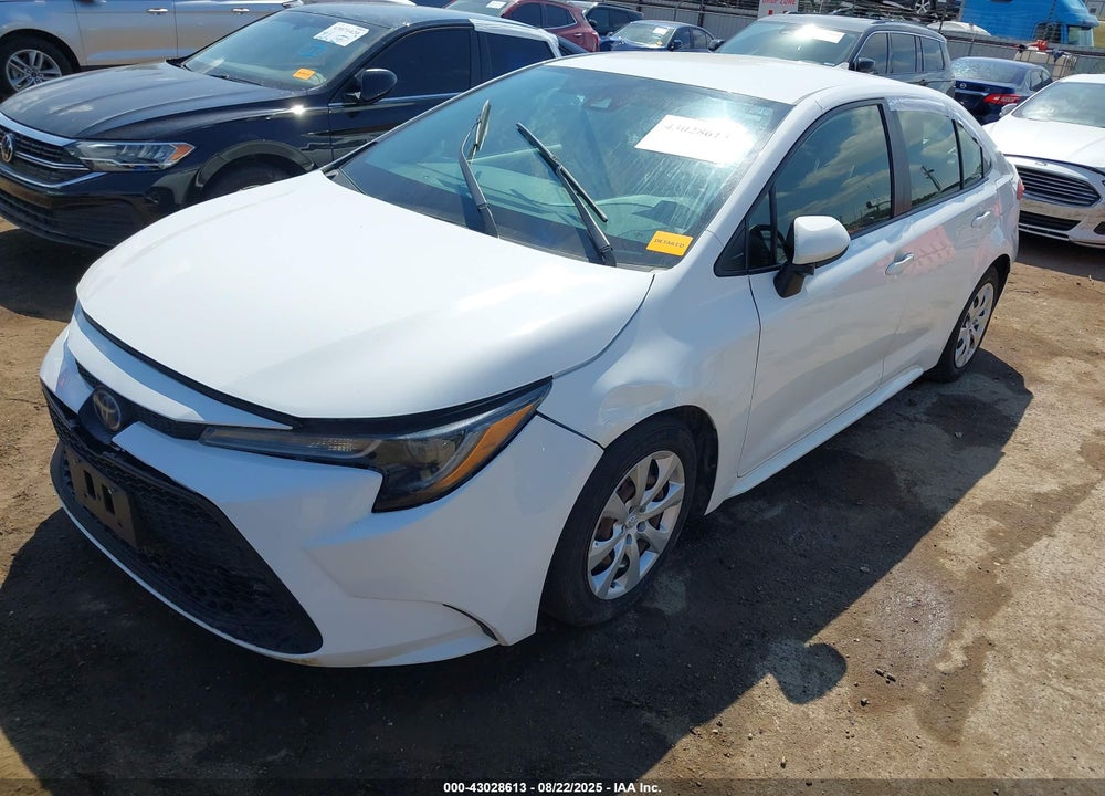 2020 TOYOTA COROLLA LE VIN: JTDEPRAE9LJ102931