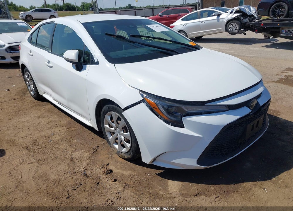 2020 TOYOTA COROLLA LE VIN: JTDEPRAE9LJ102931