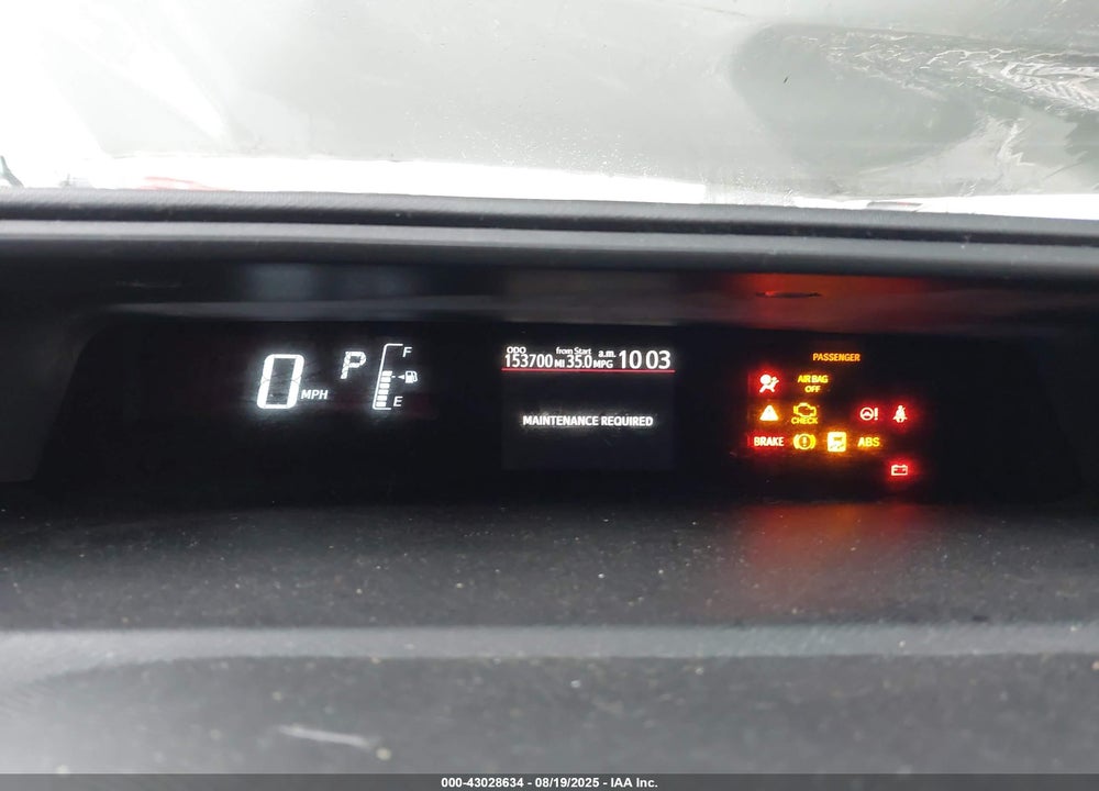 2015 TOYOTA PRIUS C VIN: JTDKDTB38F1576685