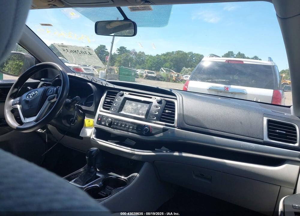 2014 TOYOTA HIGHLANDER LE VIN: 5TDZARFH0ES007427