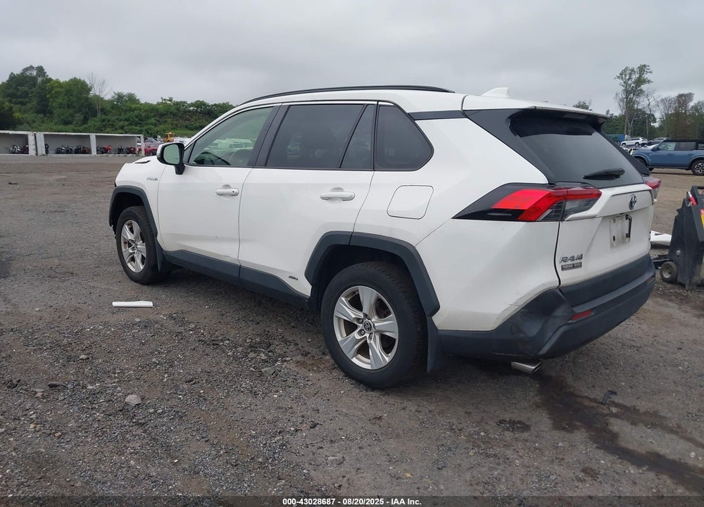 2021 TOYOTA RAV4 HYBRID XLE VIN: JTMRWRFV8MD127266