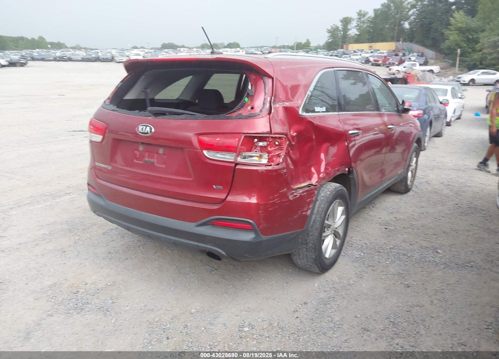 2016 KIA SORENTO VIN: 5XYPGDA58GG174236