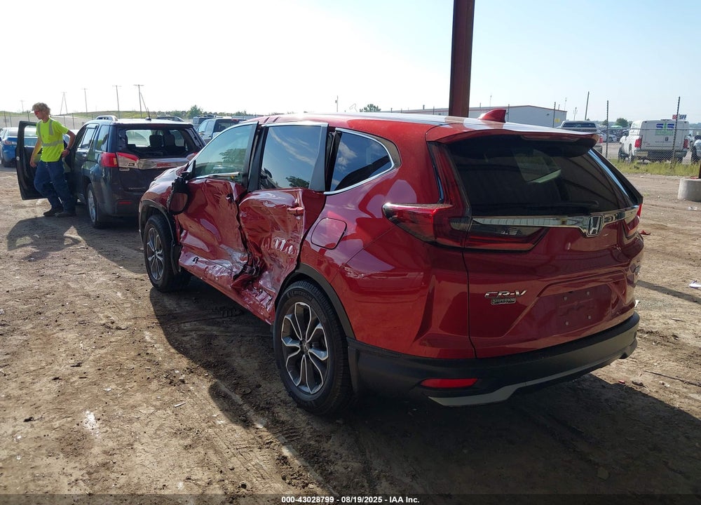 2021 HONDA CR-V AWD EX-L VIN: 2HKRW2H83MH673403