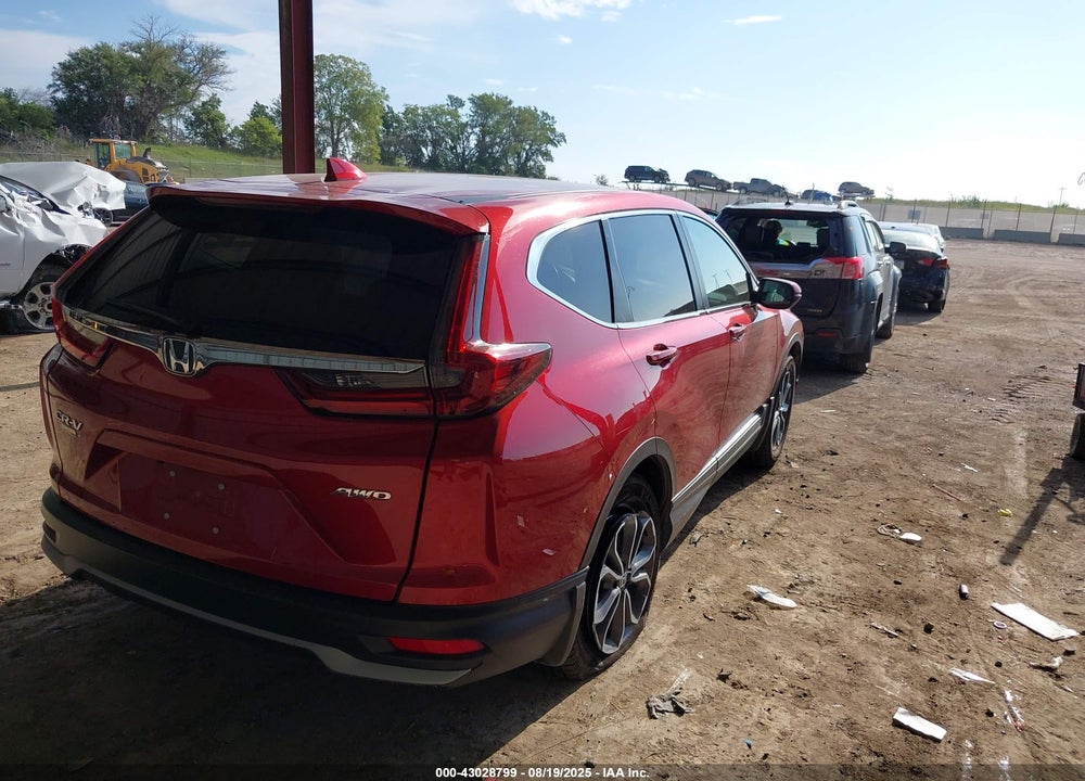 2021 HONDA CR-V AWD EX-L VIN: 2HKRW2H83MH673403