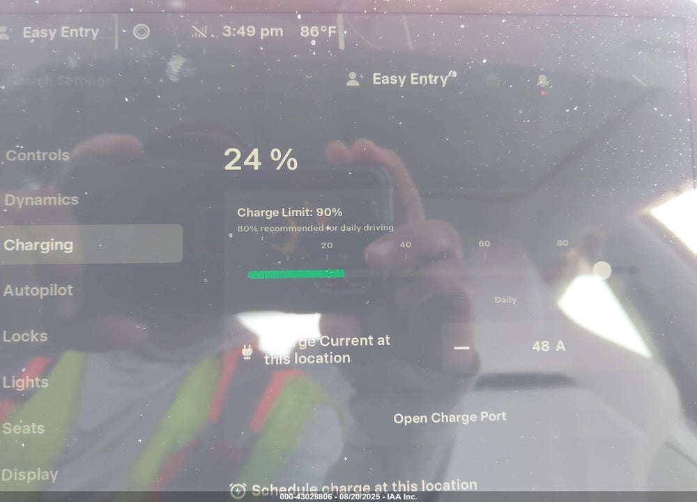 2024 TESLA MODEL 3 PERFORMANCE ALL-WHEEL DRIVE VIN: 5YJ3E1ET8RF869208