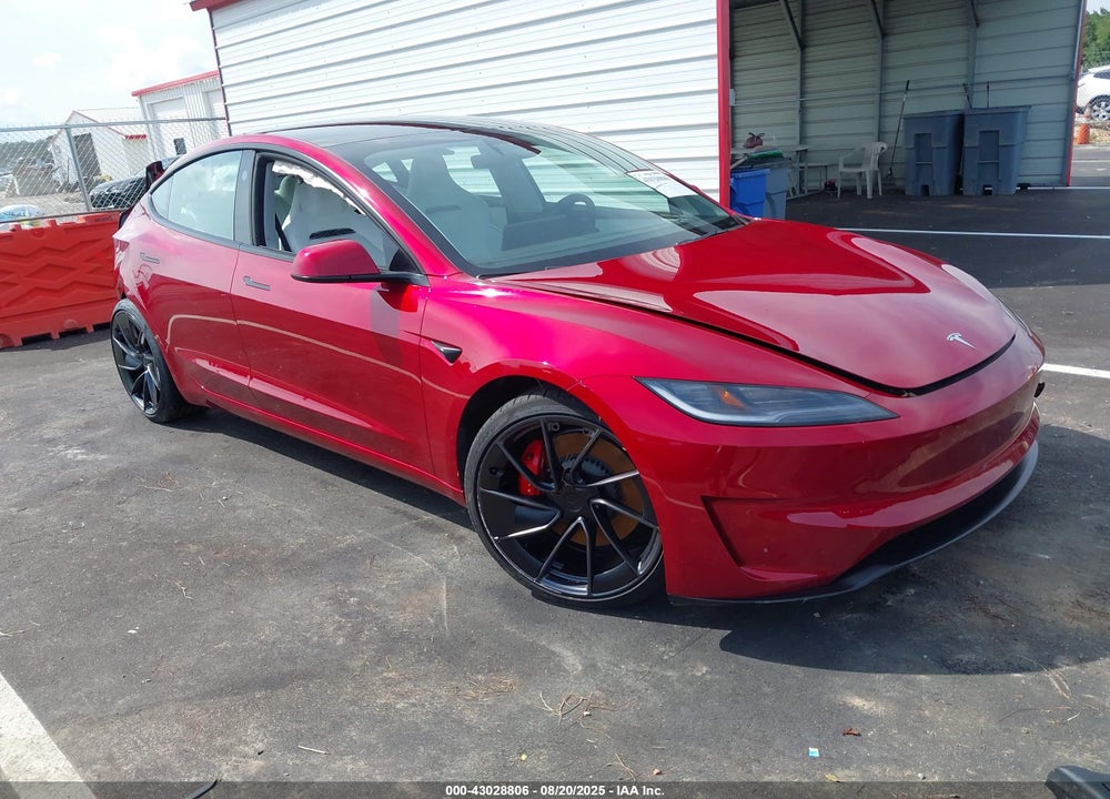 2024 TESLA MODEL 3 PERFORMANCE ALL-WHEEL DRIVE VIN: 5YJ3E1ET8RF869208