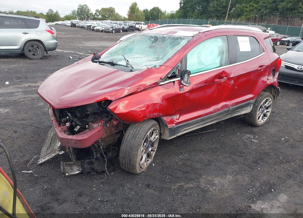 2019 FORD ECOSPORT VIN: MAJ6S3KL7KC286188