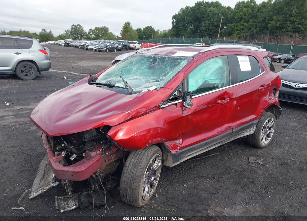 2019 FORD ECOSPORT VIN: MAJ6S3KL7KC286188