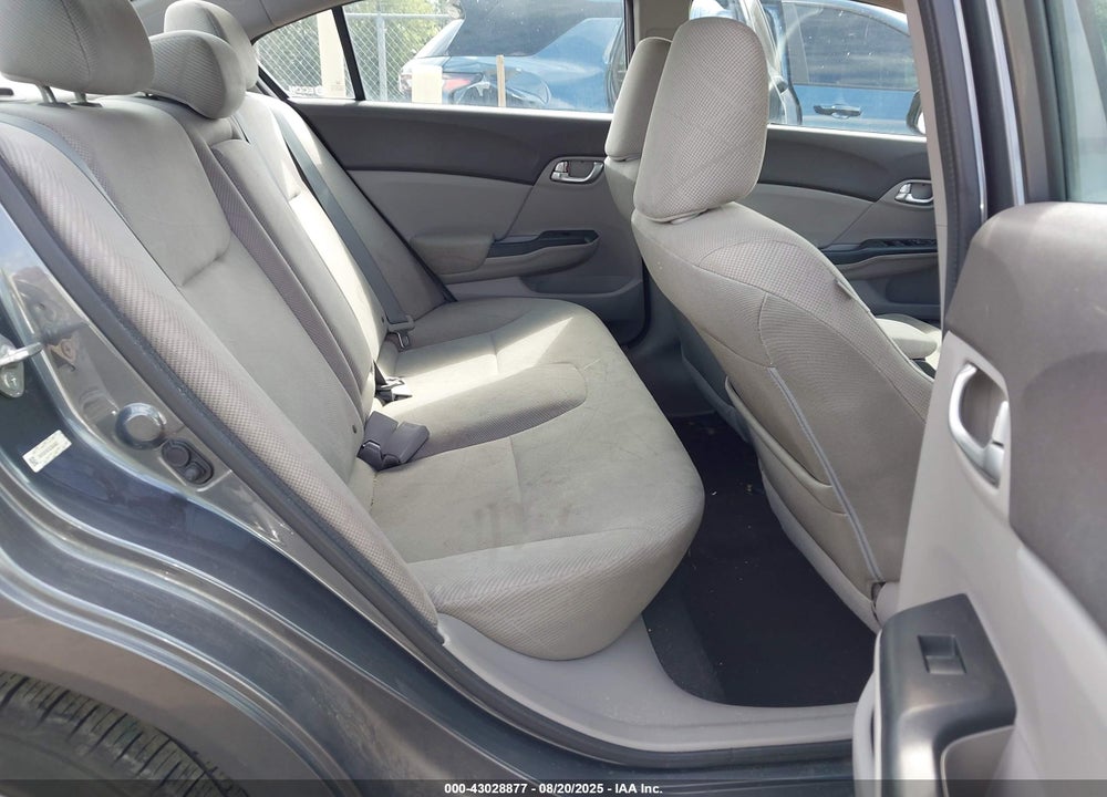 2012 HONDA CIVIC VIN: 19XFB2F87CE362822