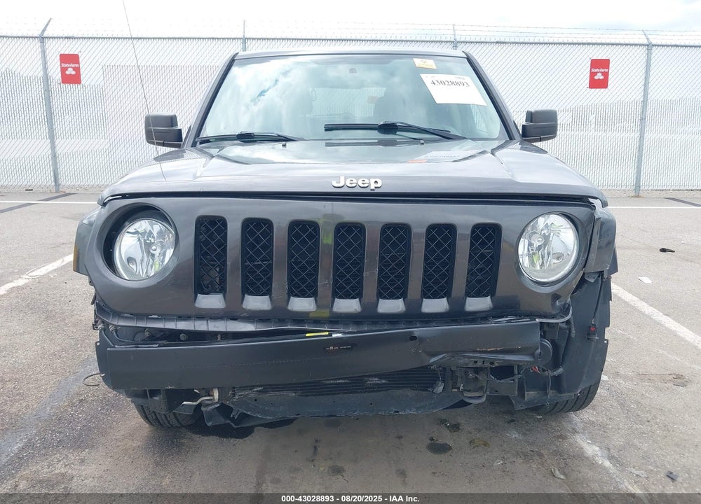 2016 JEEP PATRIOT VIN: 1C4NJPFA6GD777104