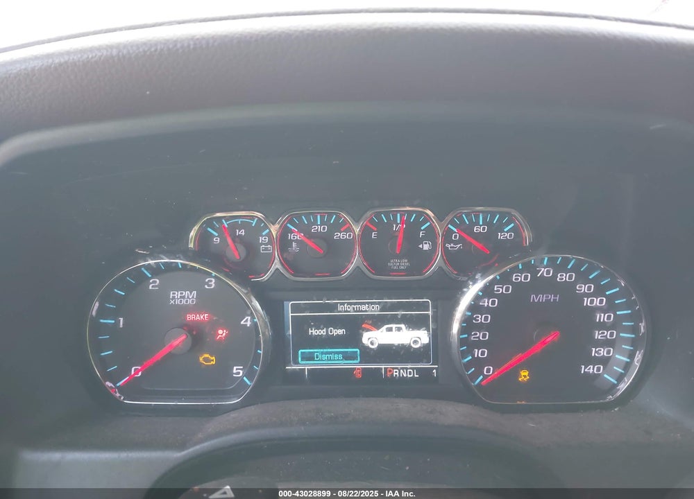 2019 CHEVROLET SILVERADO 3500HD HIGH COUNTRY VIN: 1GC4KYEY6KF216203