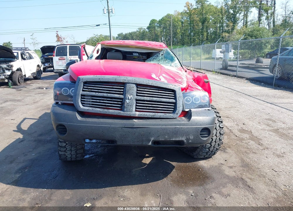 2006 DODGE DAKOTA VIN: 1D7HE22K76S545579