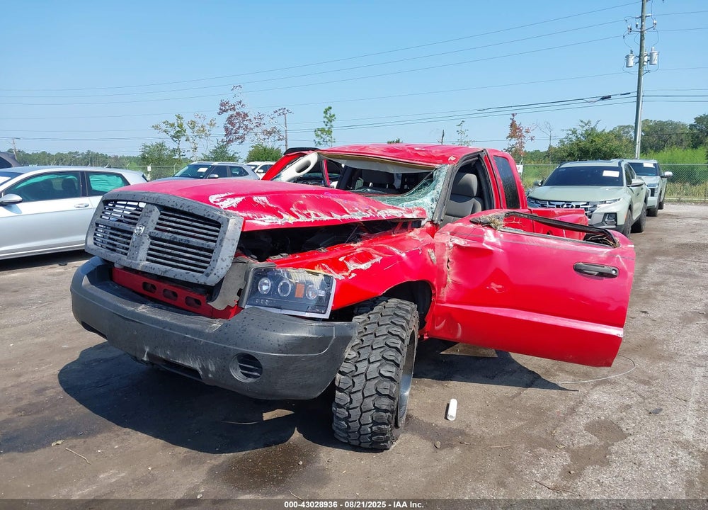 2006 DODGE DAKOTA VIN: 1D7HE22K76S545579