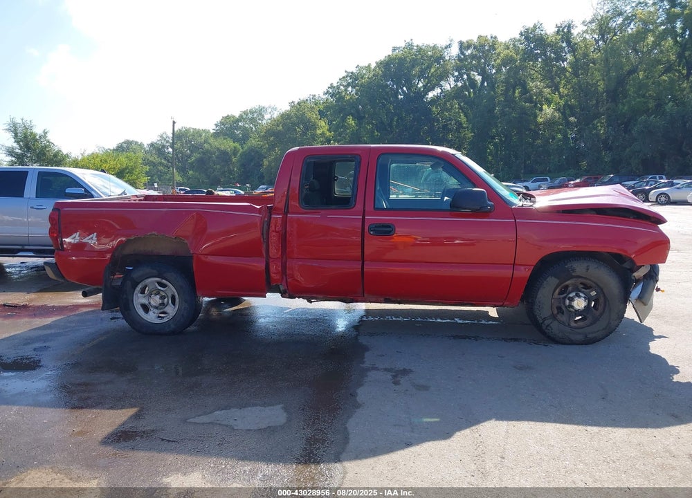 2004 CHEVROLET SILVERADO 1500 WORK TRUCK VIN: 2GCEK19T441200134