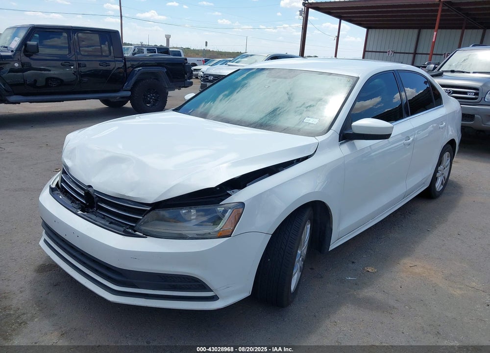 2017 VOLKSWAGEN JETTA VIN: 3VW2B7AJ2HM250624