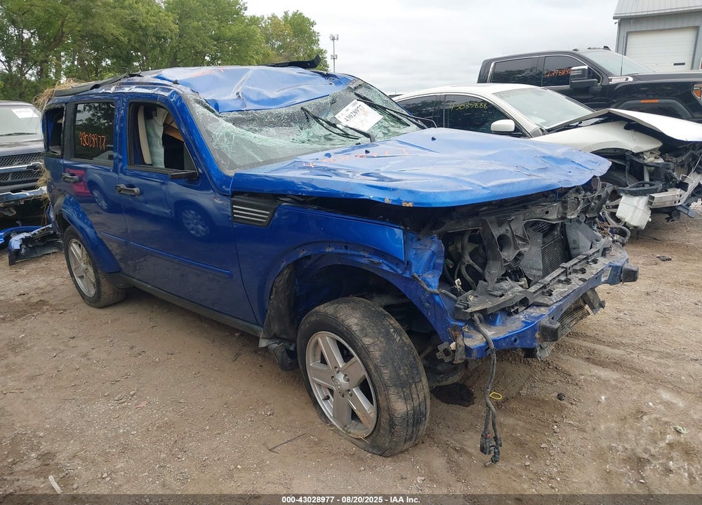 2007 DODGE NITRO VIN: 1D8GU58K87W583366