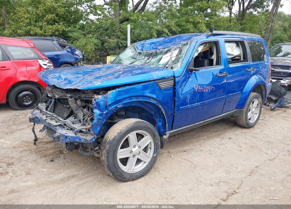 2007 DODGE NITRO VIN: 1D8GU58K87W583366