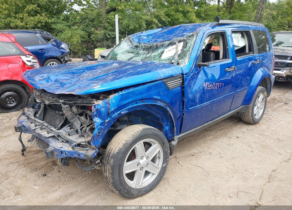 2007 DODGE NITRO VIN: 1D8GU58K87W583366