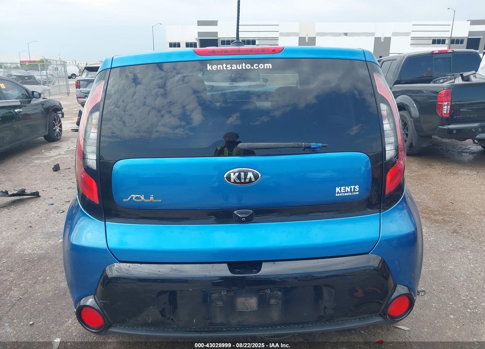 2016 KIA SOUL VIN: KNDJP3A58G7397177