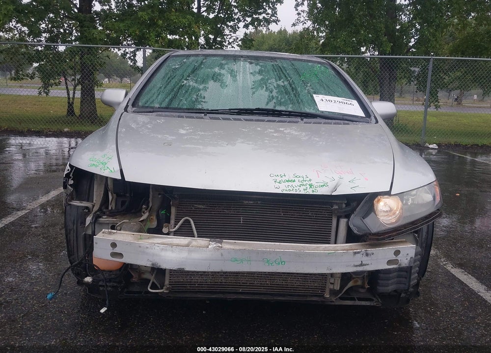 2008 HONDA CIVIC LX VIN: 1HGFA16548L038570