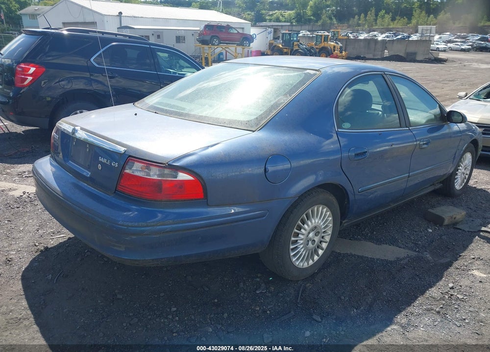 2004 MERCURY SABLE GS VIN: 1MEFM50U54A609405