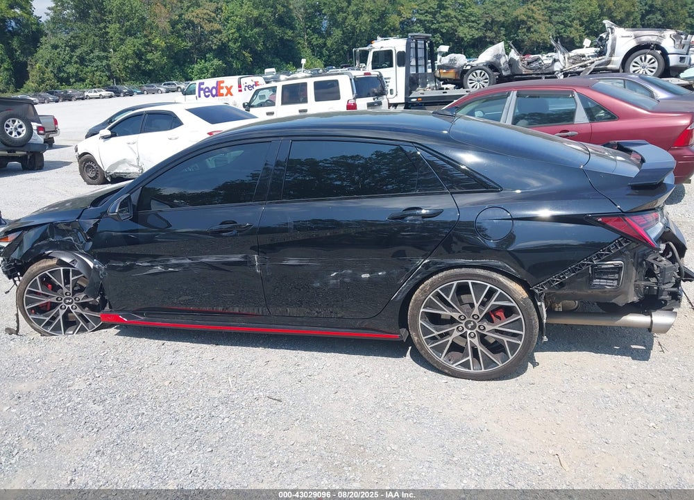 2023 HYUNDAI ELANTRA N VIN: KMHLW4AK7PU018514