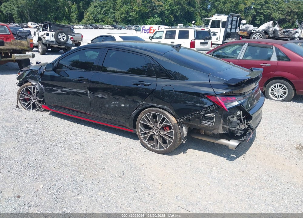 2023 HYUNDAI ELANTRA N VIN: KMHLW4AK7PU018514