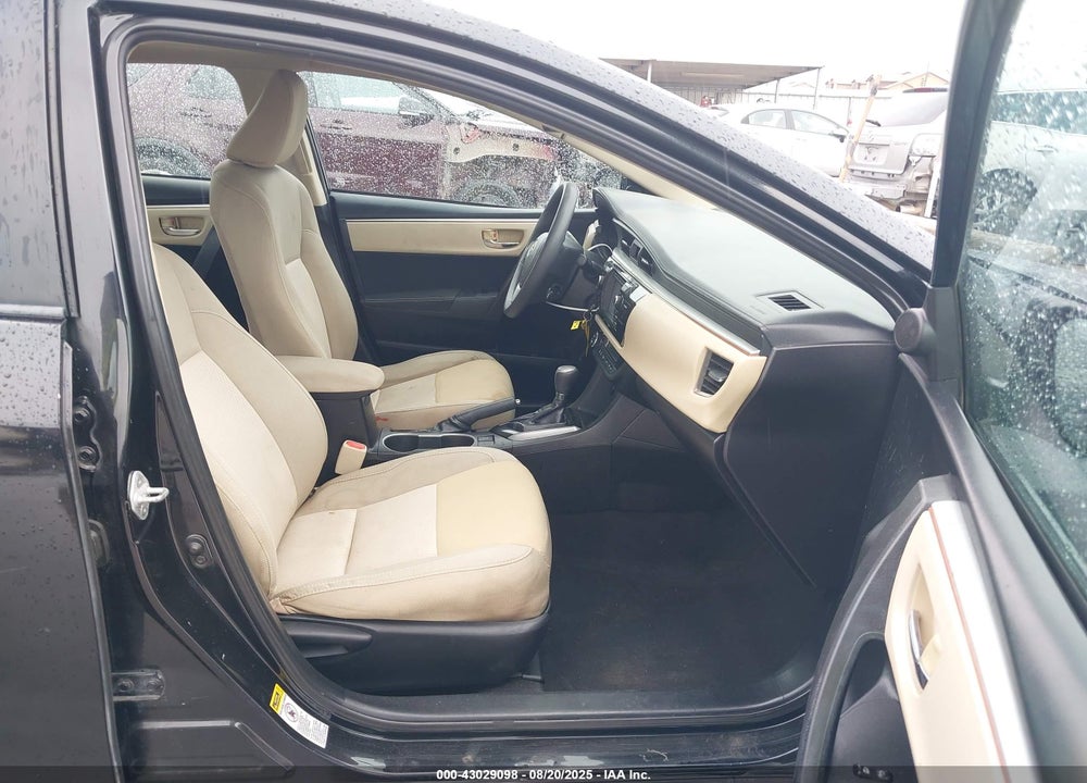 2015 TOYOTA COROLLA VIN: 5YFBURHEXFP306400