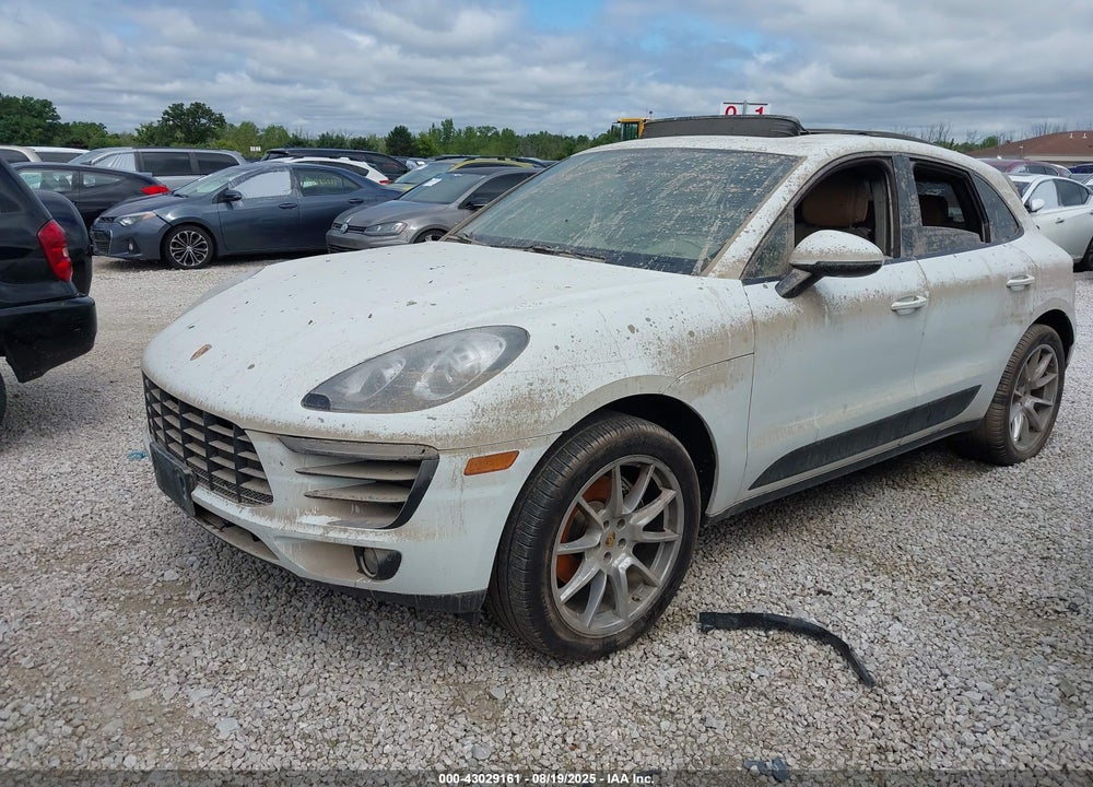 2017 PORSCHE MACAN VIN: WP1AA2A56HLB08333