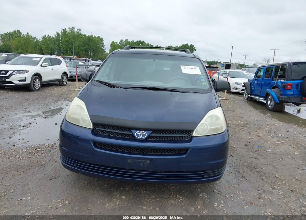 2004 TOYOTA SIENNA LE VIN: 5TDZA23C64S219974