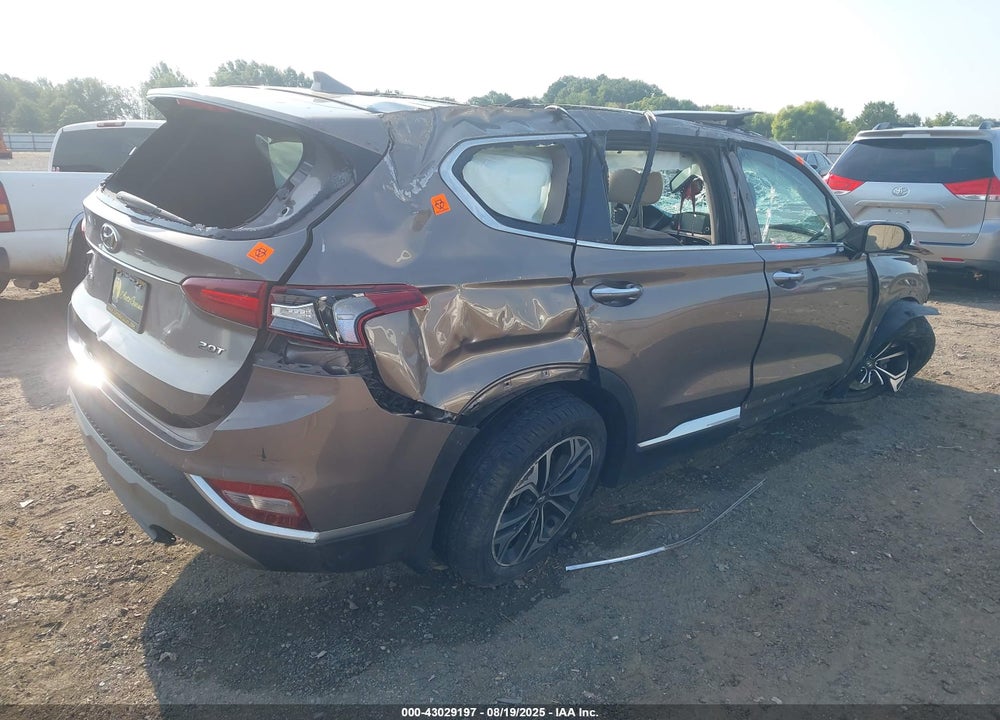 2020 HYUNDAI SANTA FE VIN: 5NMS33AA7LH158445