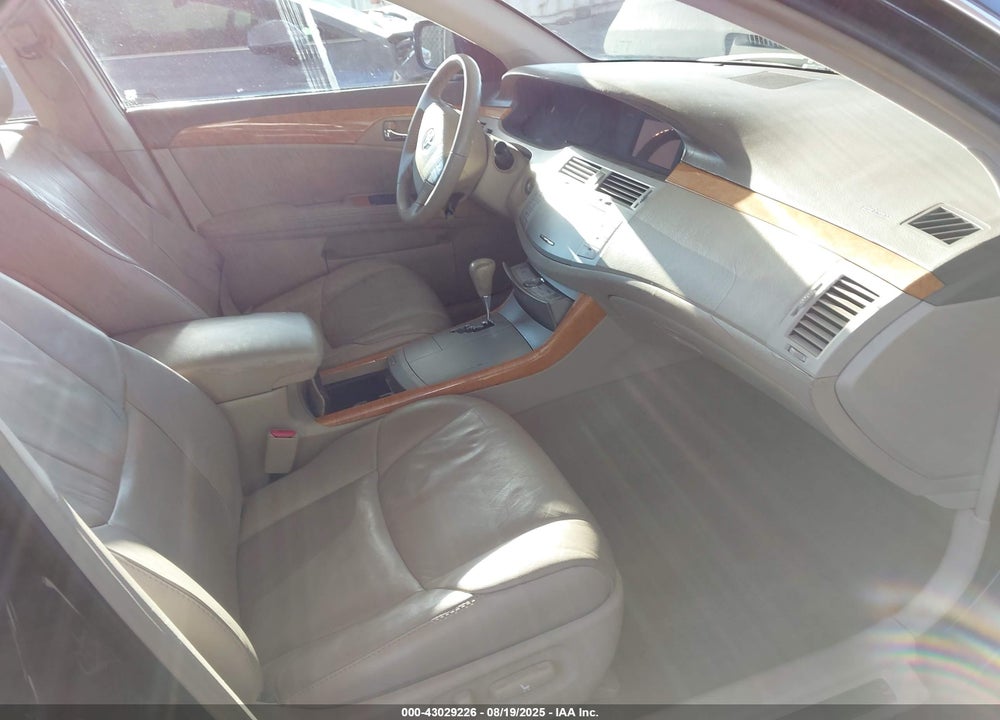 2007 TOYOTA AVALON XLS VIN: 4T1BK36B27U182165