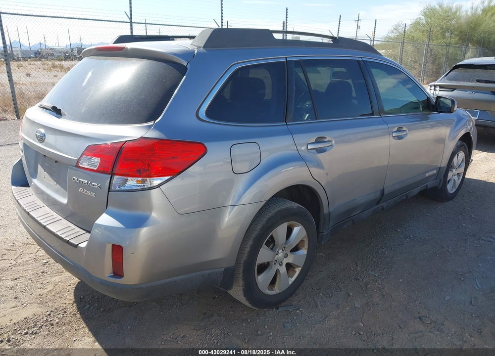 2011 SUBARU OUTBACK VIN: 4S4BRBCC7B3399910