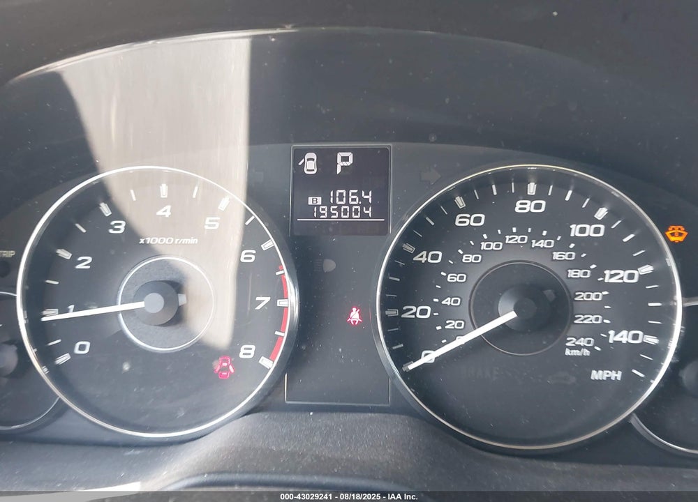 2011 SUBARU OUTBACK VIN: 4S4BRBCC7B3399910