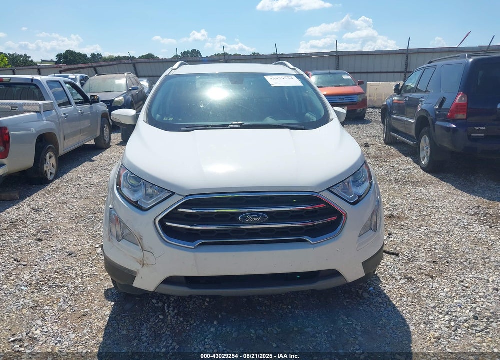 2019 FORD ECOSPORT VIN: MAJ6S3KLXKC260765