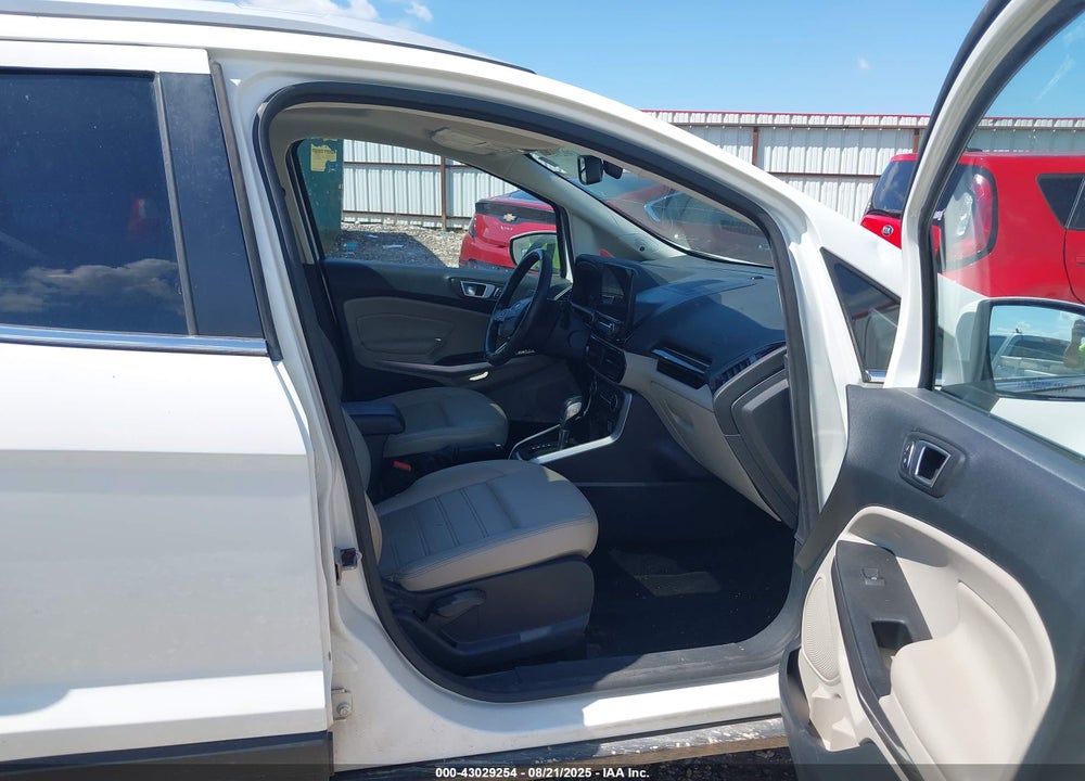 2019 FORD ECOSPORT VIN: MAJ6S3KLXKC260765