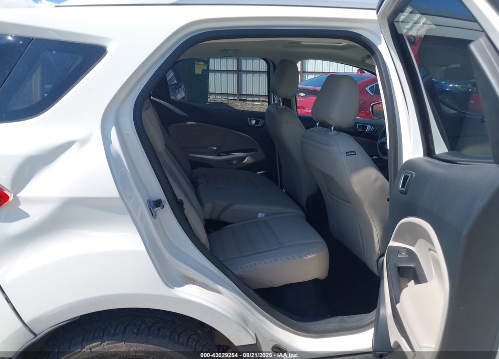 2019 FORD ECOSPORT VIN: MAJ6S3KLXKC260765