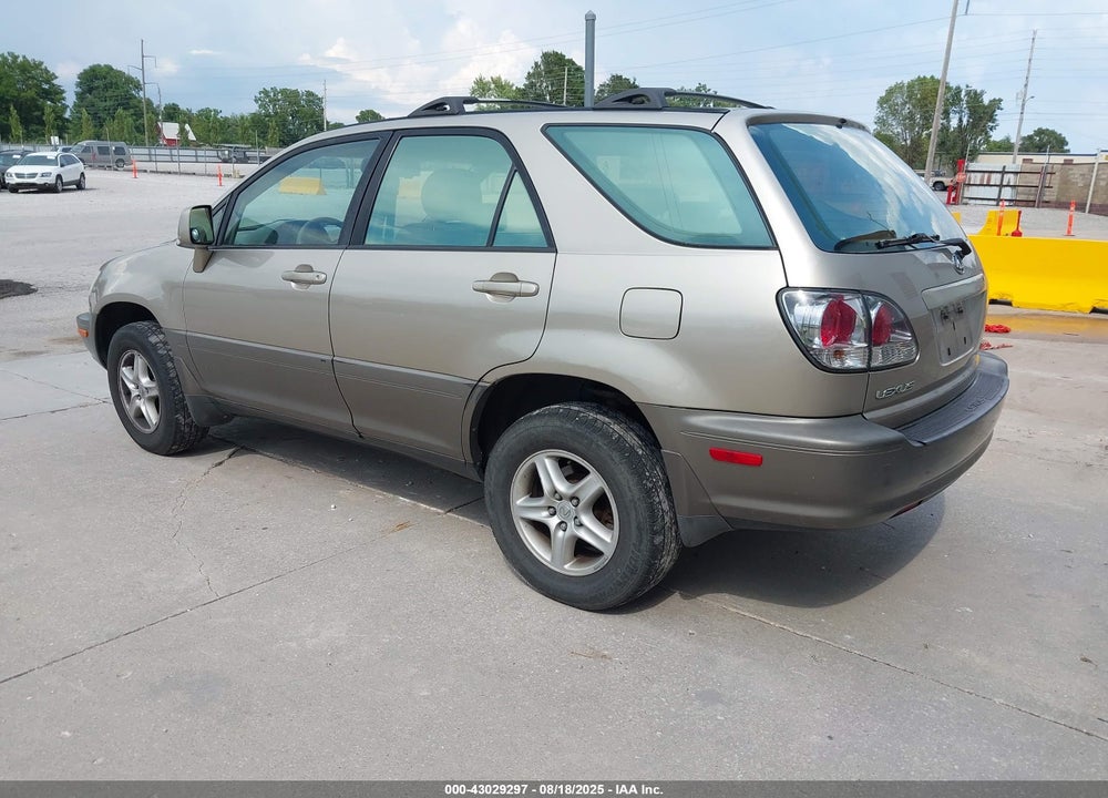 2001 LEXUS RX 300 VIN: JTJHF10U110168643