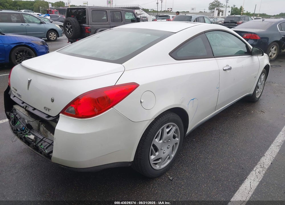 2009 PONTIAC G6 GT VIN: 1G2ZH17N394141243