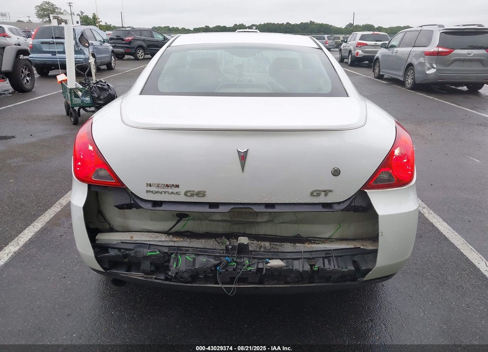 2009 PONTIAC G6 GT VIN: 1G2ZH17N394141243