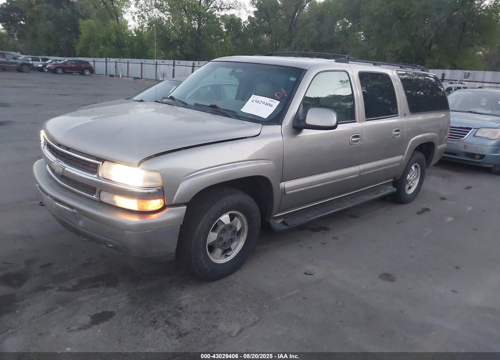 2001 CHEVROLET SUBURBAN 1500 LT VIN: 3GNFK16T01G283239
