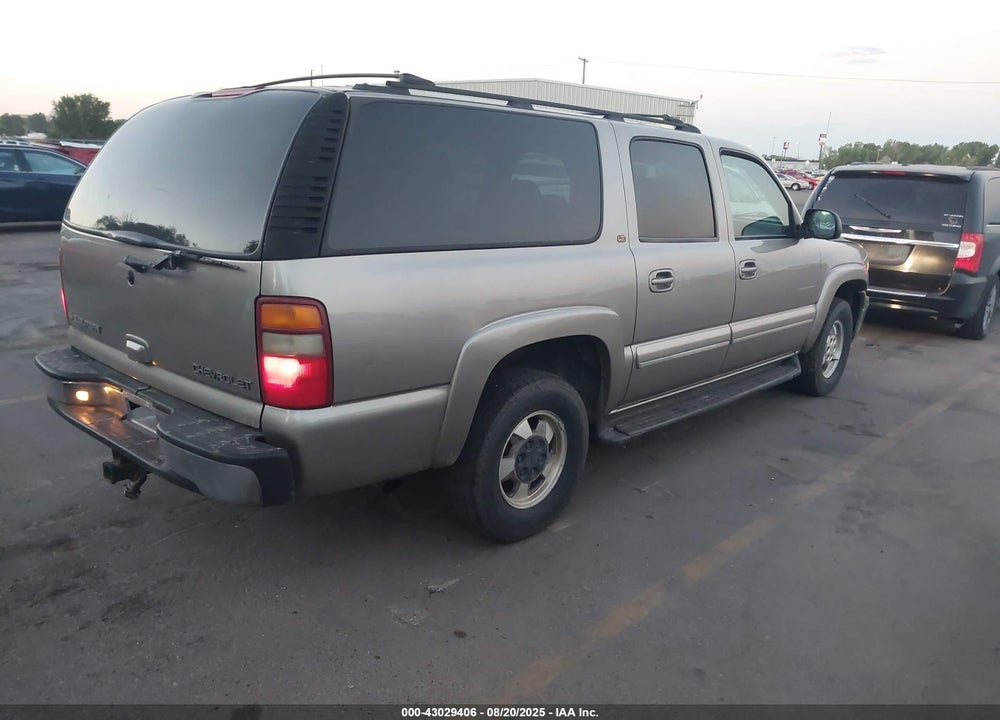 2001 CHEVROLET SUBURBAN 1500 LT VIN: 3GNFK16T01G283239