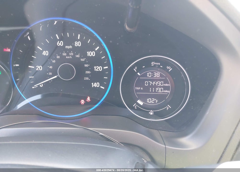 2021 HONDA HR-V VIN: 3CZRU6H30MM739590