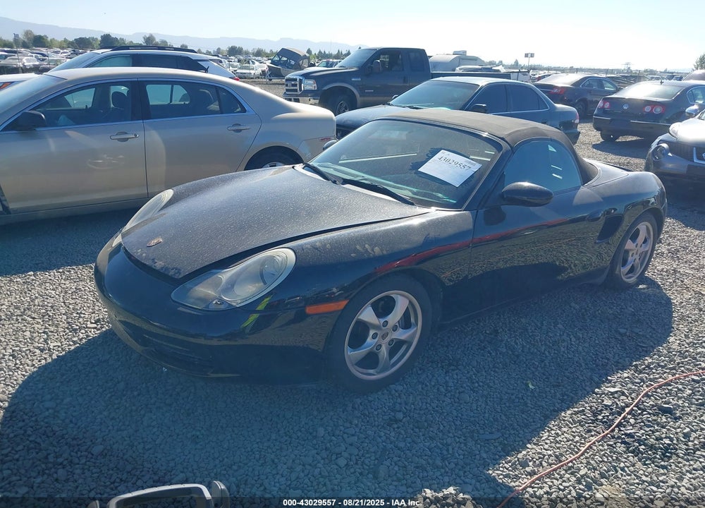 2002 PORSCHE BOXSTER VIN: WP0CA29852U621633