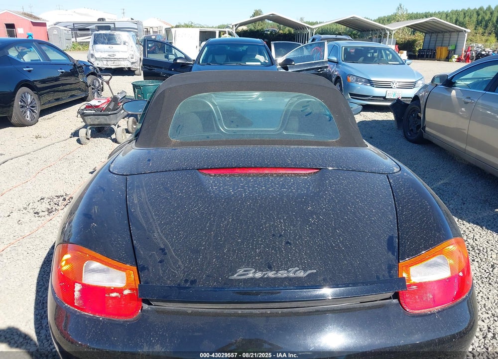 2002 PORSCHE BOXSTER VIN: WP0CA29852U621633