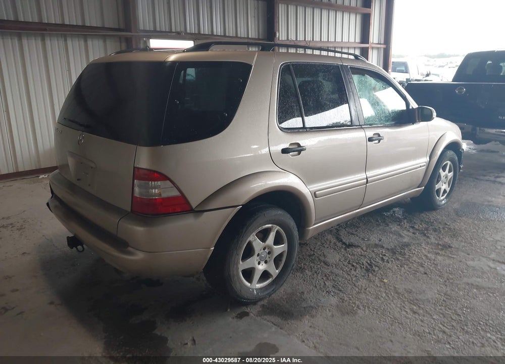 2002 MERCEDES-BENZ ML 320 VIN: 4JGAB54E02A312832