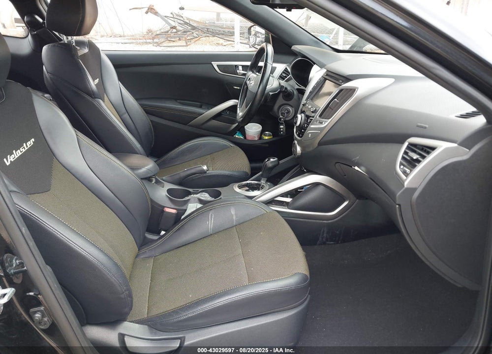 2016 HYUNDAI VELOSTER VIN: KMHTC6AD0GU255061