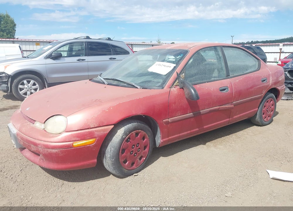 1998 DODGE NEON COMPETITION/HIGHLINE VIN: 1B3ES47CXWD709349