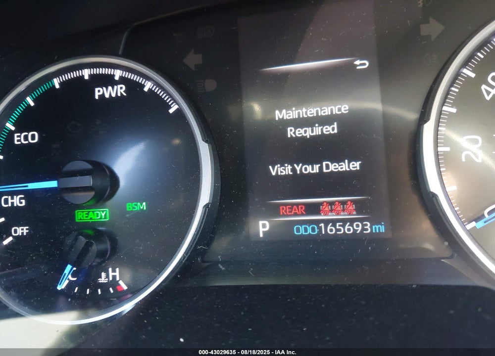 2020 TOYOTA RAV4 HYBRID VIN: 2T3R6RFV8LW001037